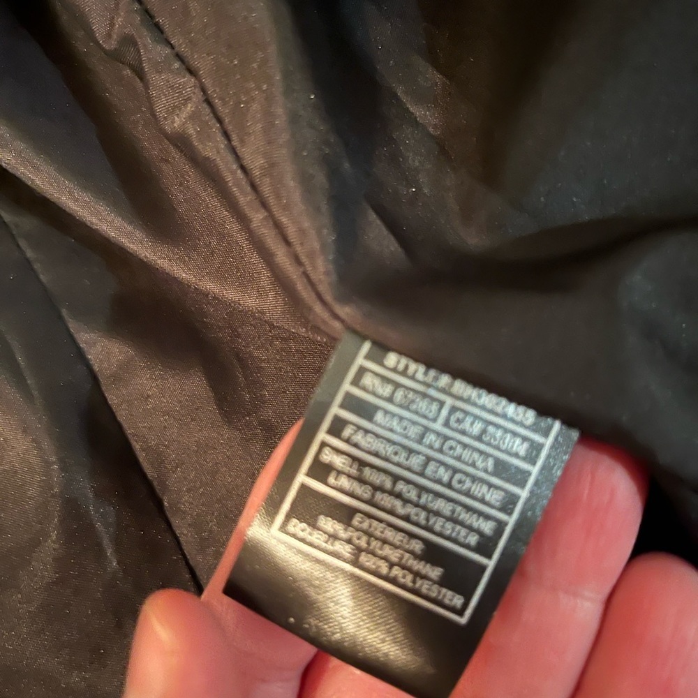 BB Dakota Baxley Faux Leather Floral Embroidered Biker Jacket Size S - Picture 7 of 9